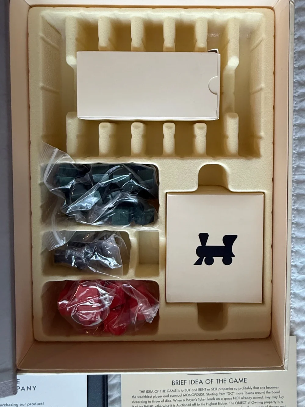 Monopoly Vintage Bookshelf Edition Board Game New Never Used